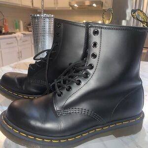 Dr martens lace up boots